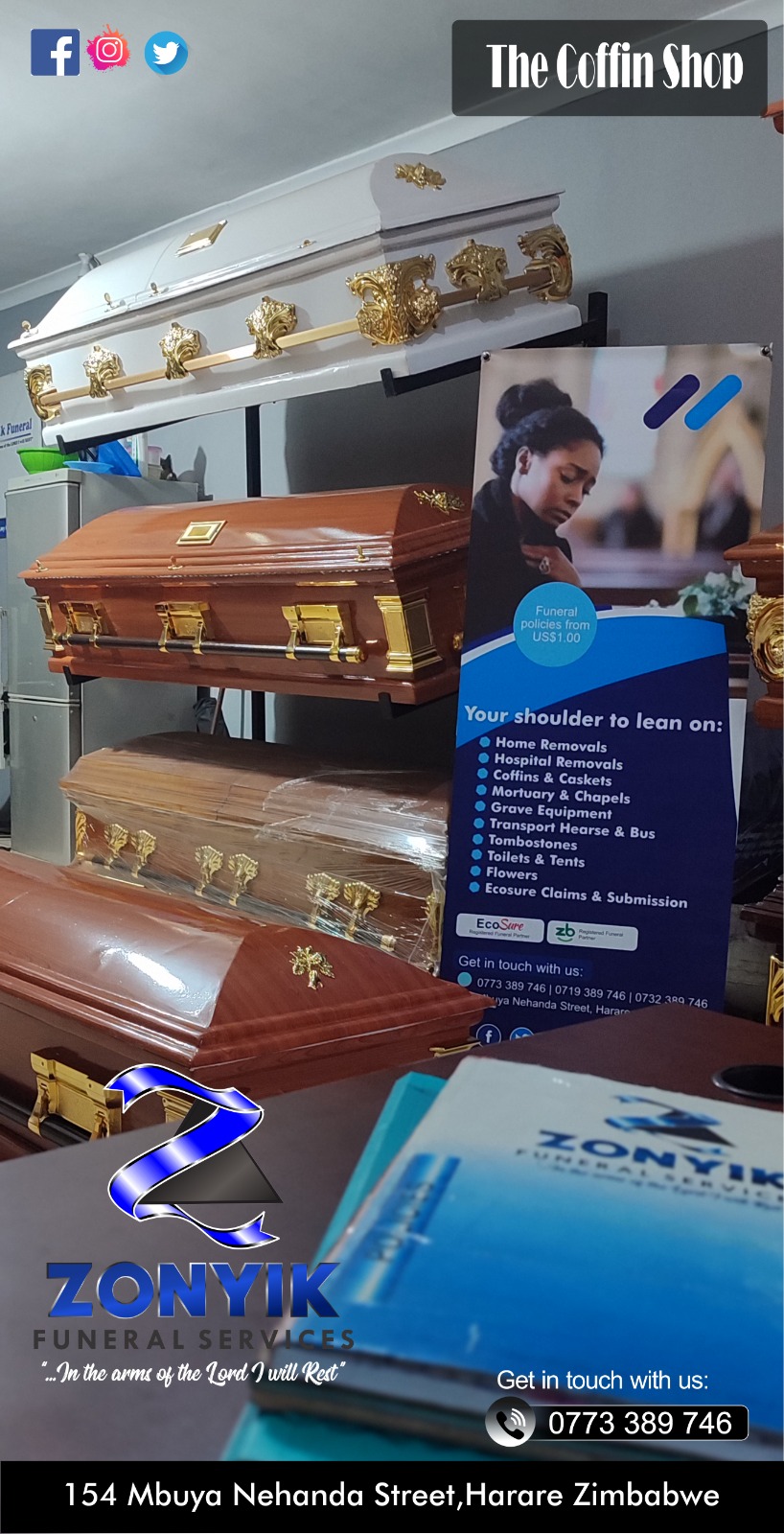 The Coffin Shop – Zonyik Funeral Services