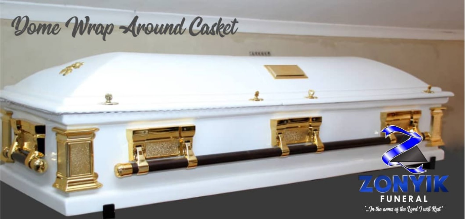 Dome Wrap Around Casket