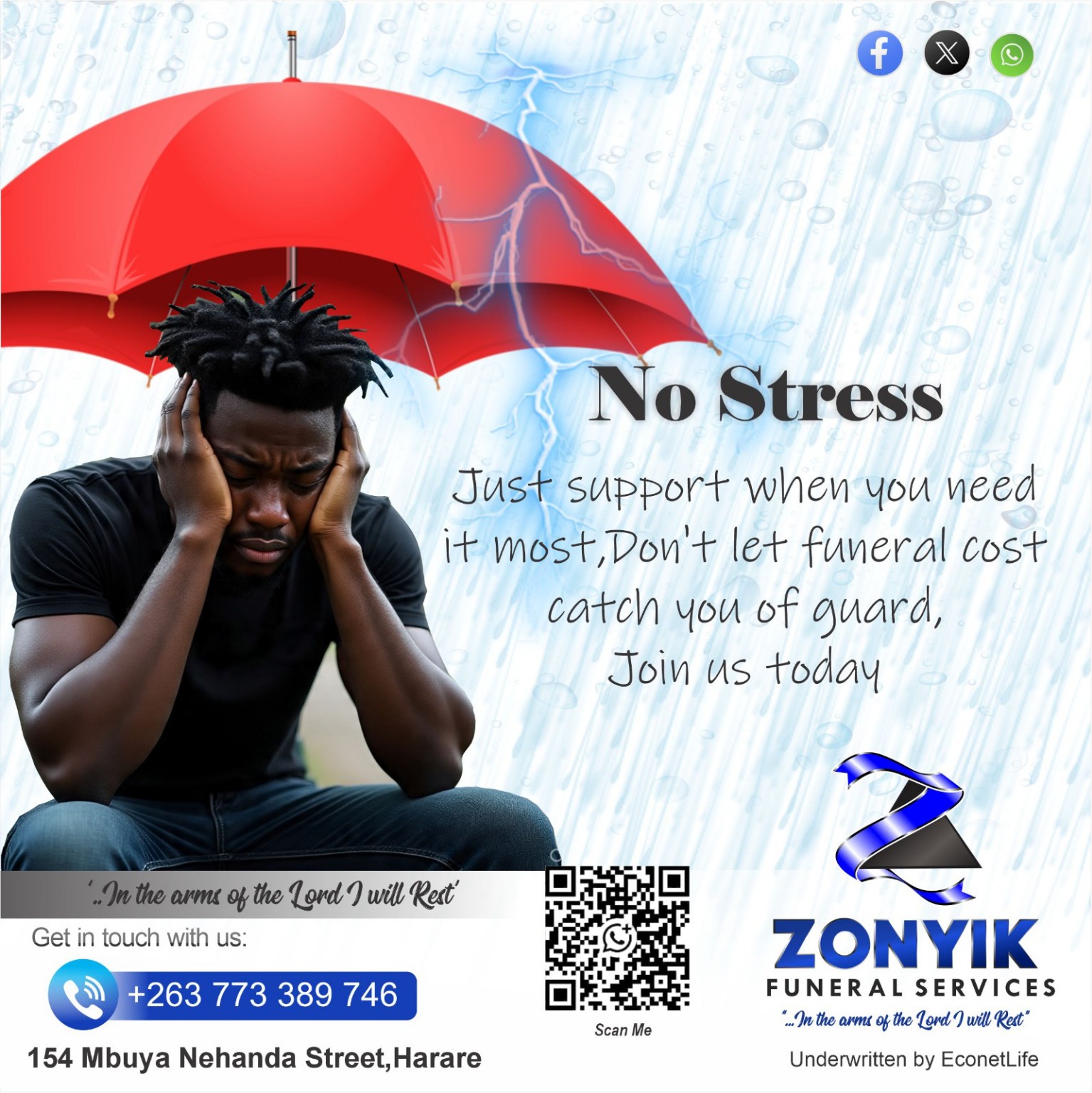 No stress funeral support from Zonyik