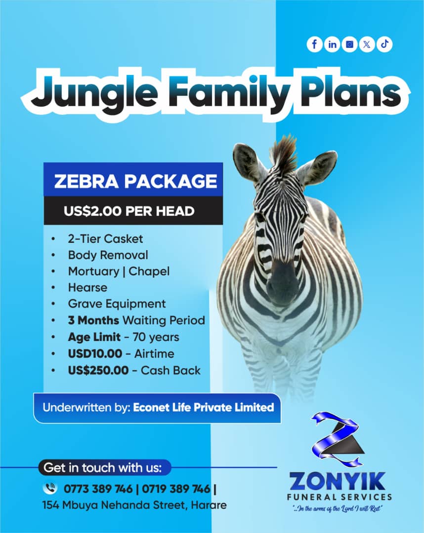 Zebra Package – US$2.00 per head